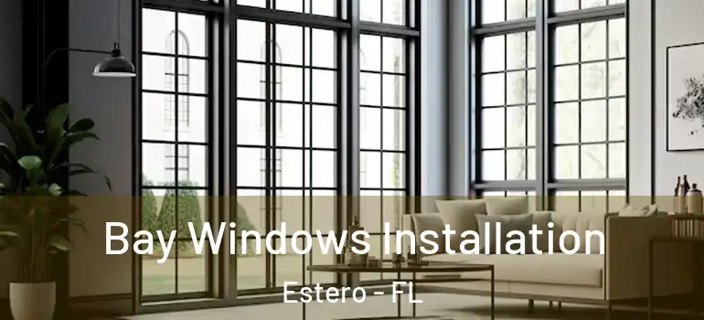  Bay Windows Installation Estero - FL