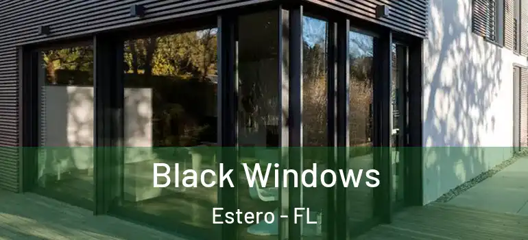  Black Windows Estero - FL