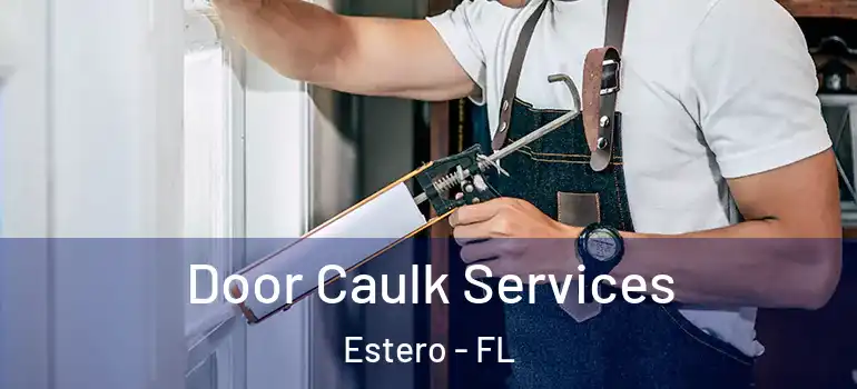  Door Caulk Services Estero - FL