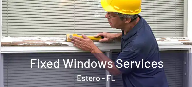  Fixed Windows Services Estero - FL