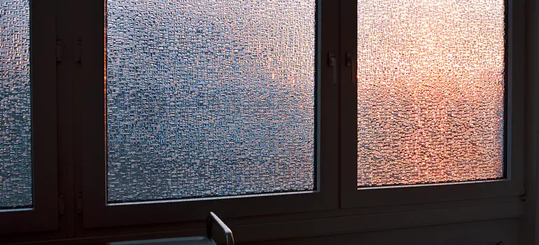 Frosted Glass Window Replacement in Estero, FL