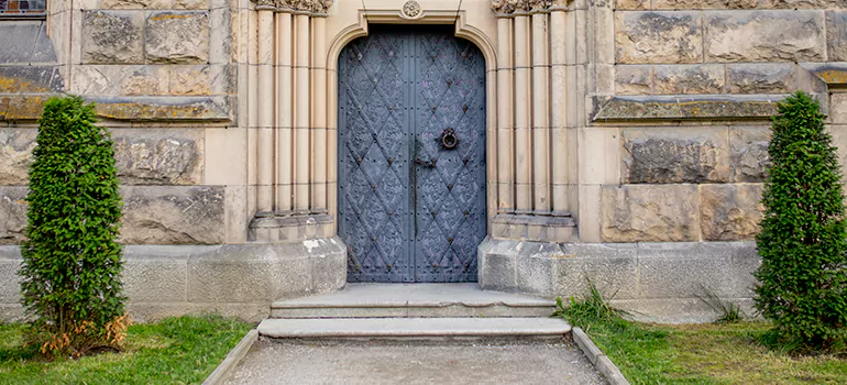 Traditional Double Front Doors in Estero, FL