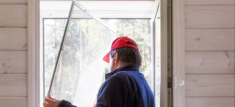 Expandable Window Screen Installation in Estero, FL