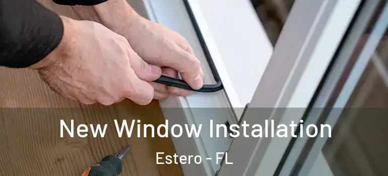  New Window Installation Estero - FL