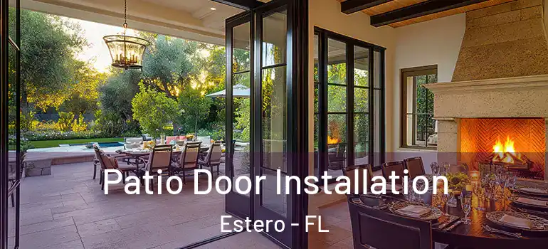  Patio Door Installation Estero - FL