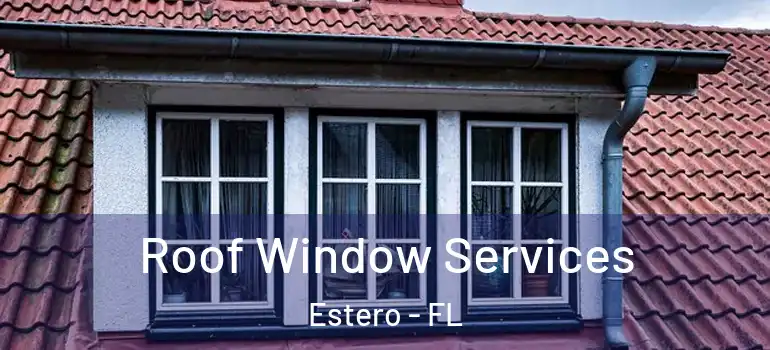  Roof Window Services Estero - FL