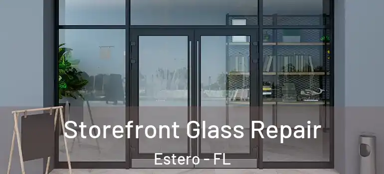  Storefront Glass Repair Estero - FL