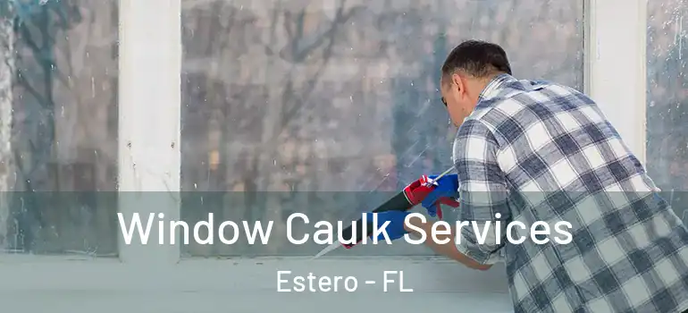  Window Caulk Services Estero - FL