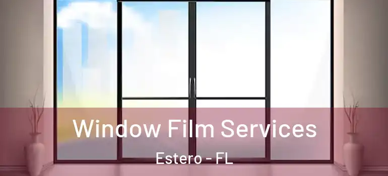  Window Film Services Estero - FL