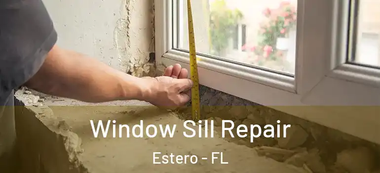  Window Sill Repair Estero - FL